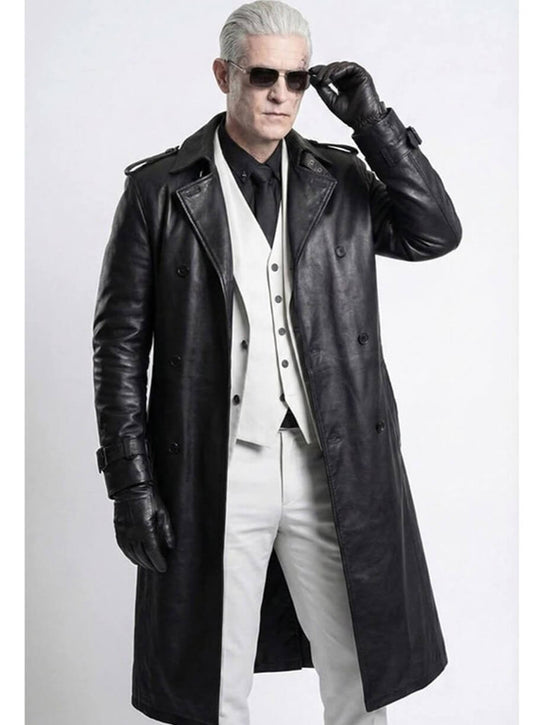 Harpoon Zeno Inspired Black Coat - Resident Evil Requiem Style