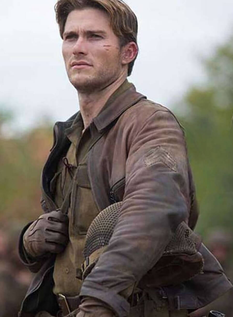 Harpoon Sergeant Miles Inspired Distressed Brown Leather Jacket - Fury Style