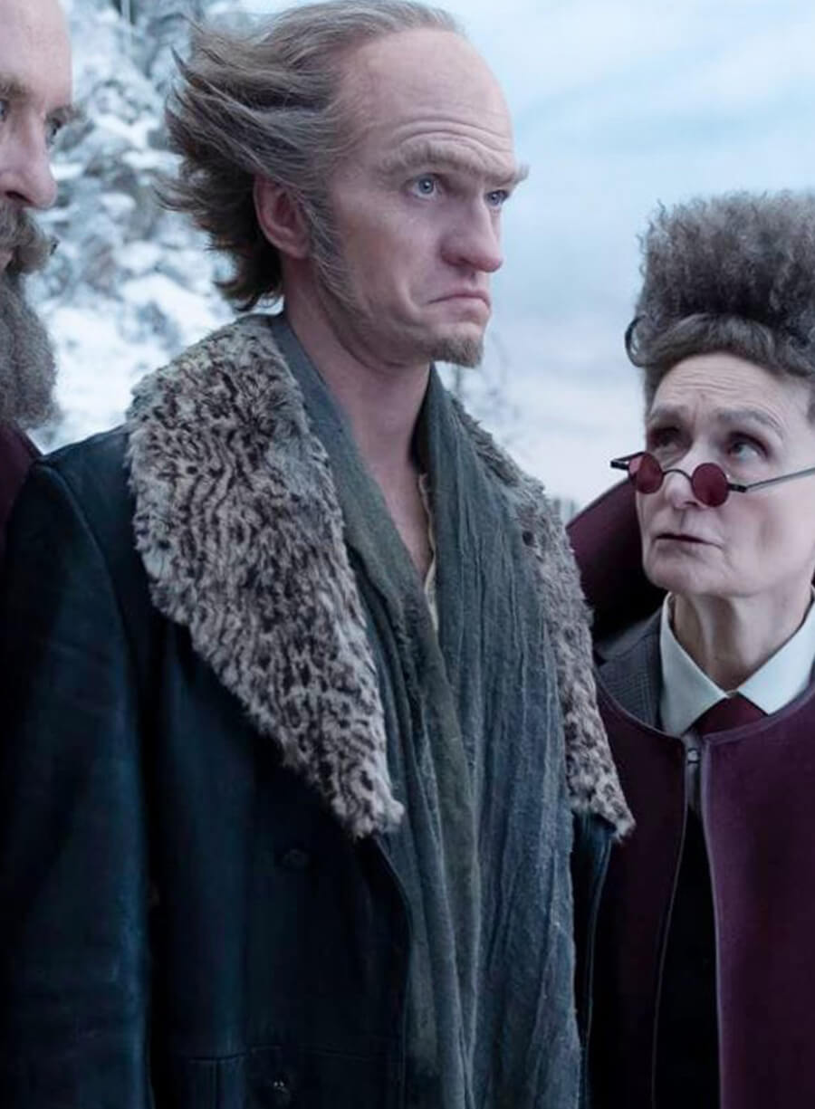 Harpoon Count Olaf Inspired Black Coat - A Series Of Unfortunate Events Style
