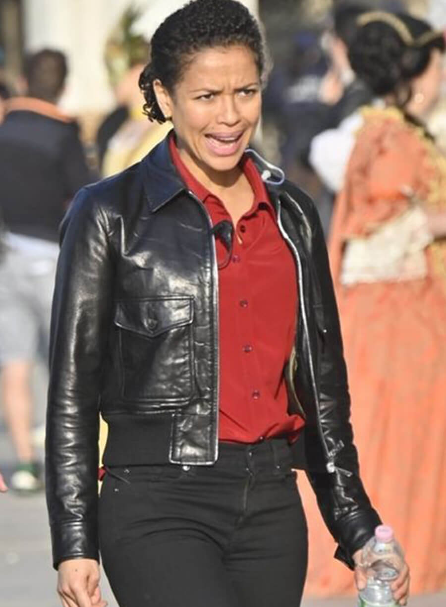 Harpoon Abby Inspired Black Leather Jacket - Lift 2024 Style