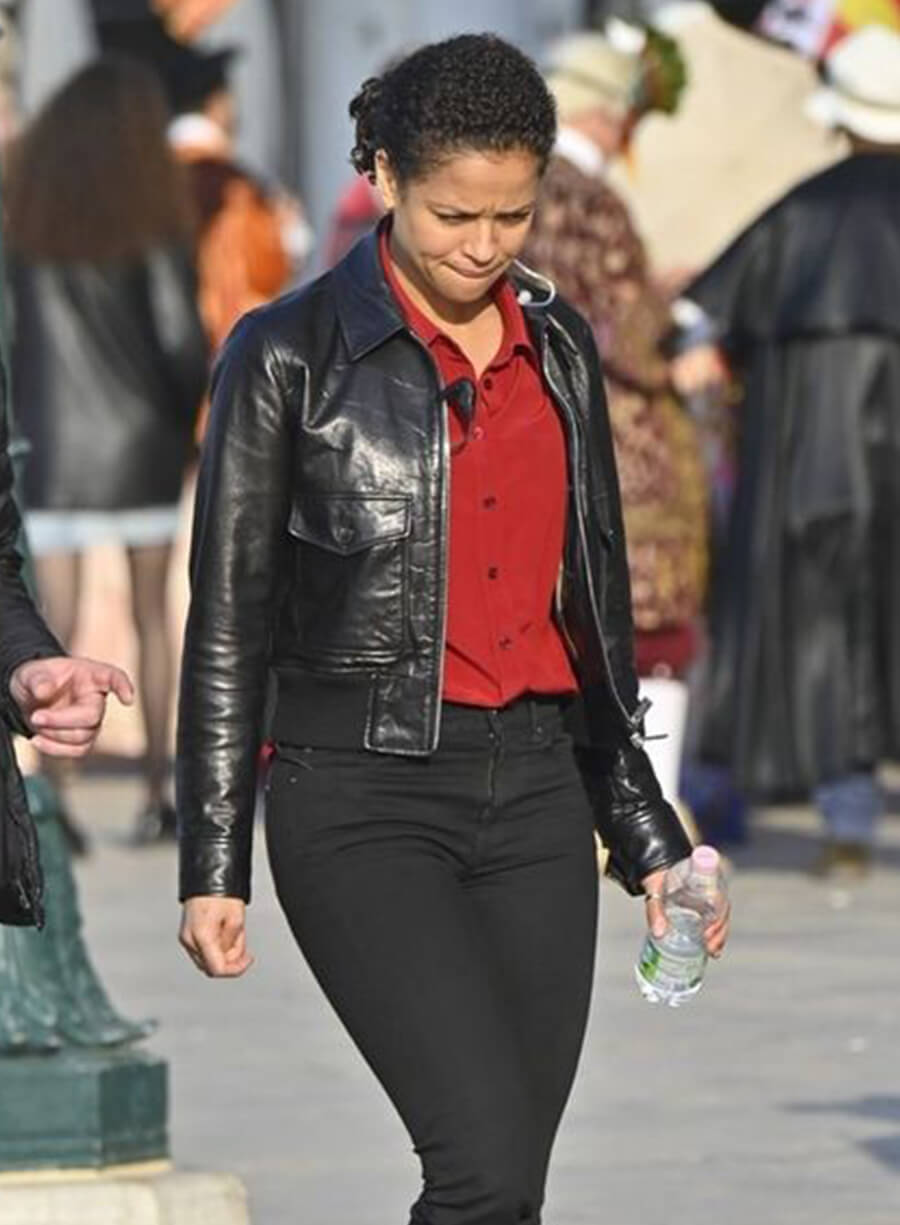 Harpoon Abby Inspired Black Leather Jacket - Lift 2024 Style