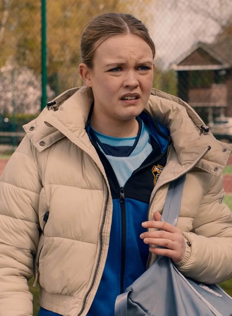 Harpoon Abby Walker Inspired Off White Hooded Jacket - Fool Me Once Style