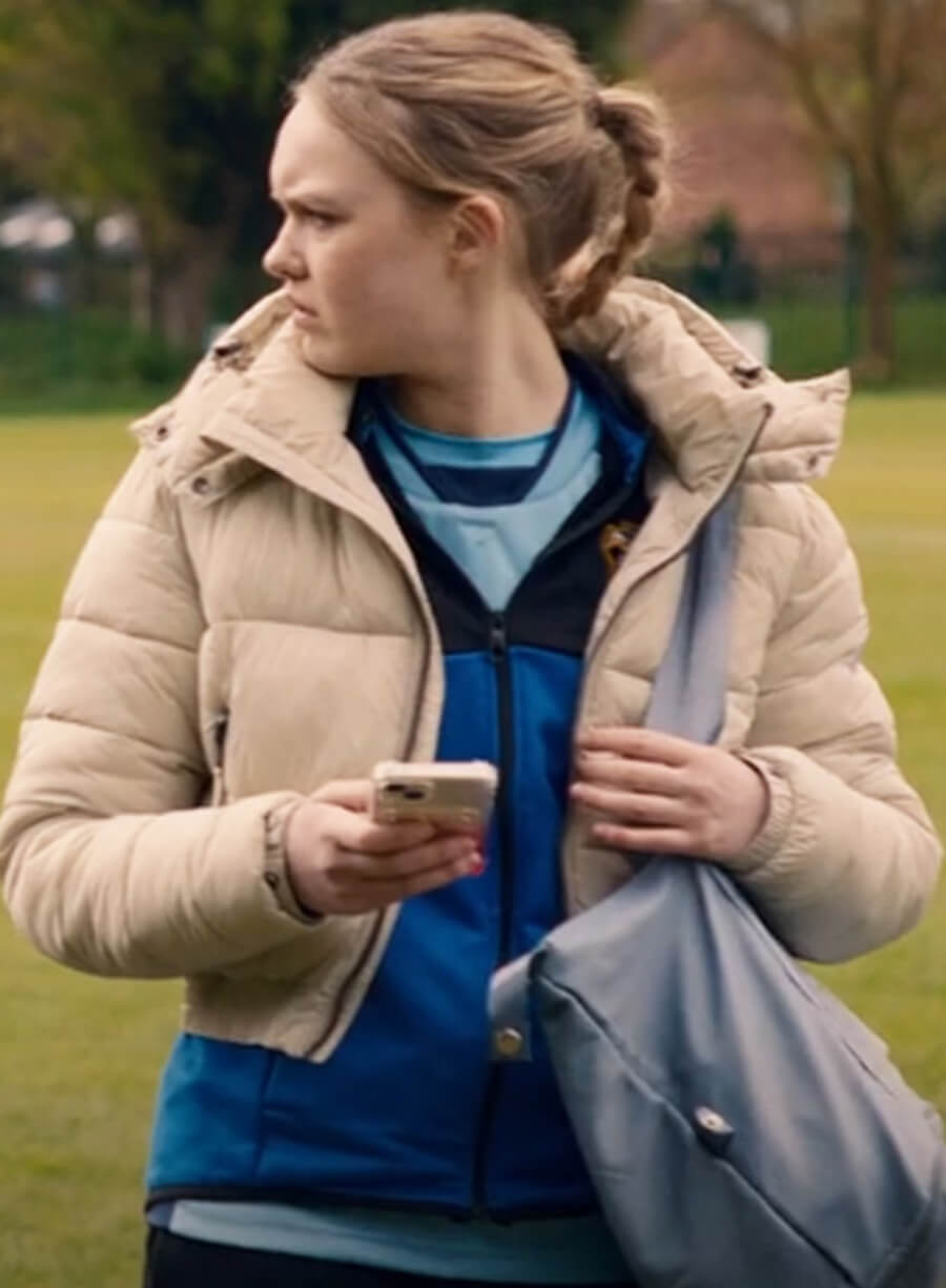 Harpoon Abby Walker Inspired Off White Hooded Jacket - Fool Me Once Style