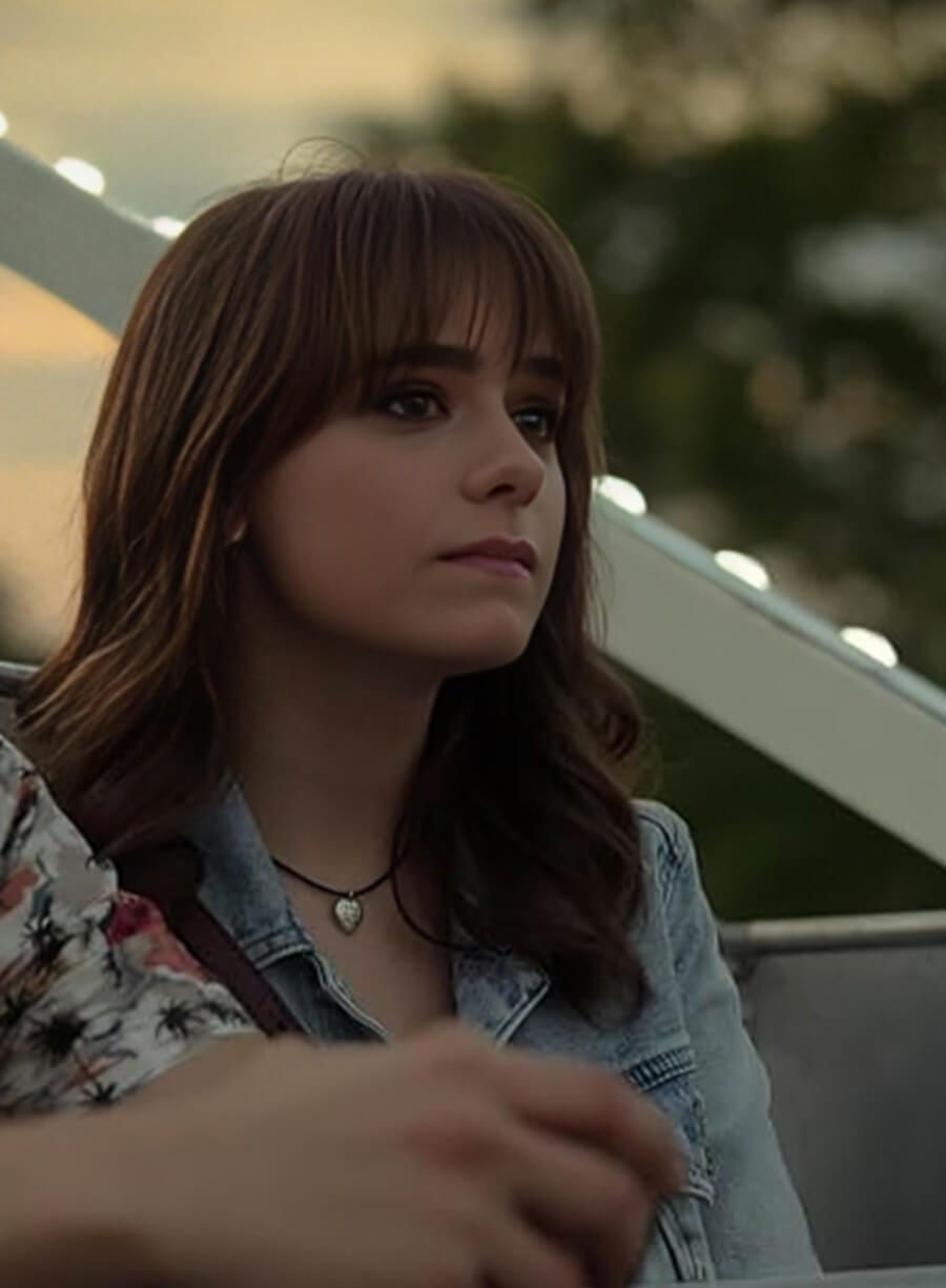 Harpoon Nina Inspired Blue Leather Jacket - The Hunting Wives 2025 Style