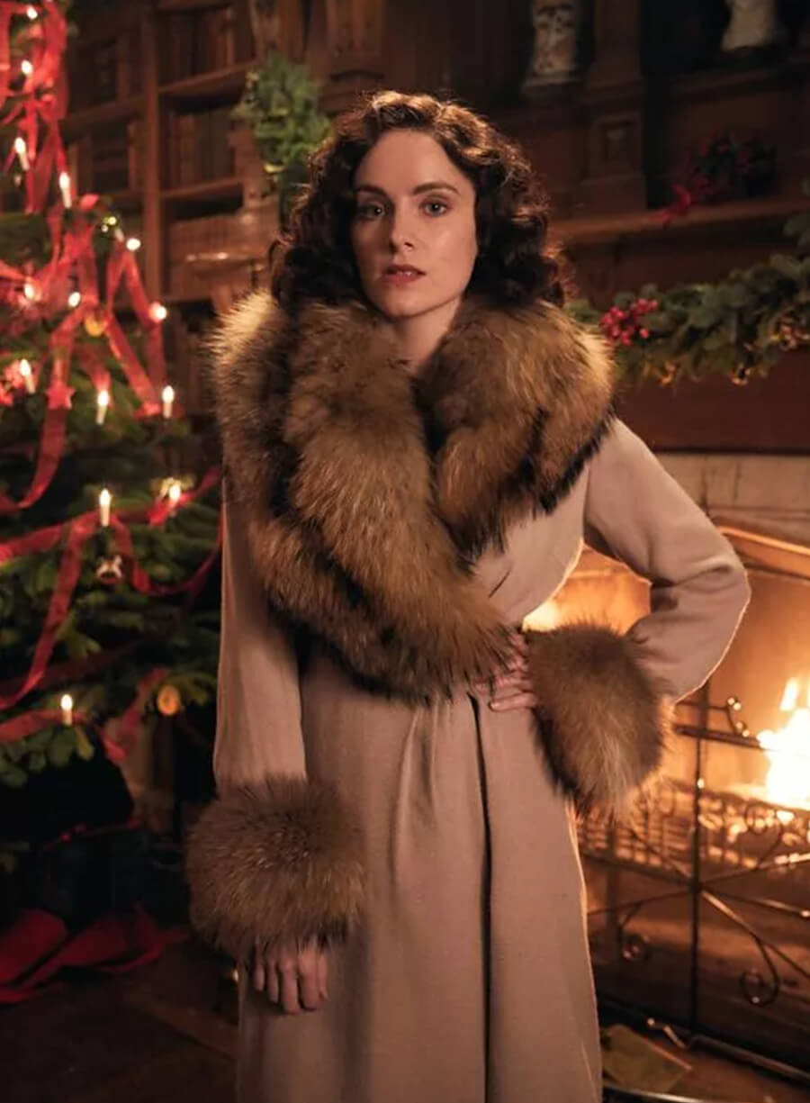 Harpoon Ada Shelby Inspired Cream Coat - Peaky Blinders S05 Style