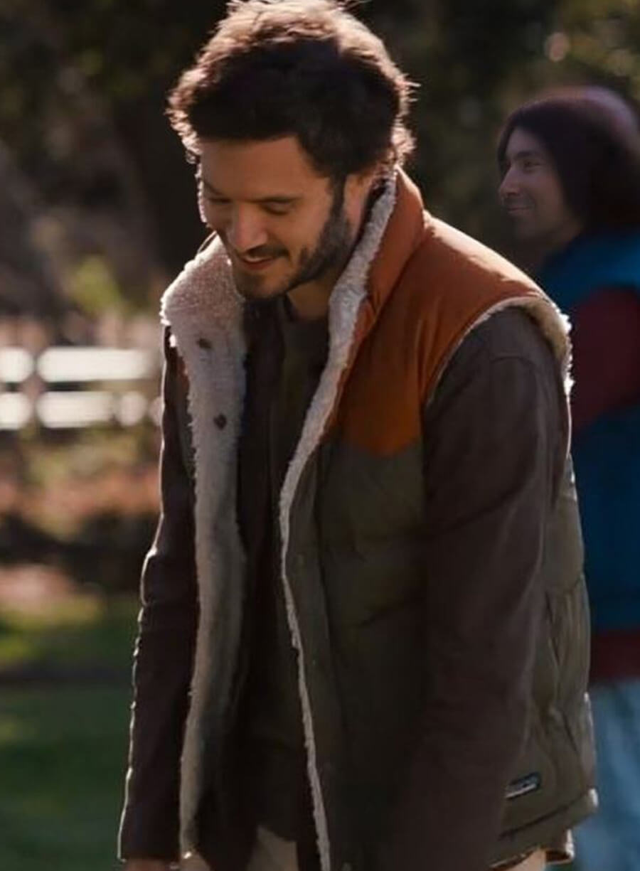 Harpoon Noah Inspired Orange and Green Leather Jacket - Nobody Wants This Style