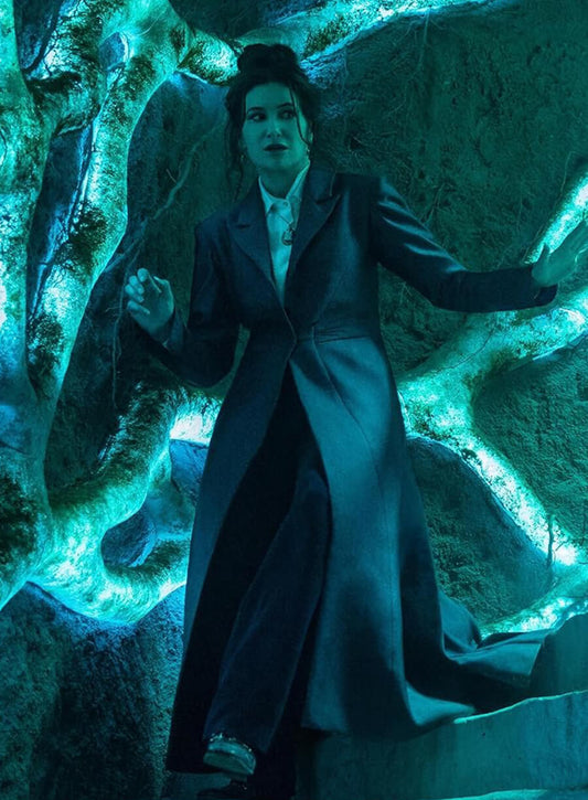 Harpoon Agatha Harkness Inspired Black Coat - Agatha All Along Style