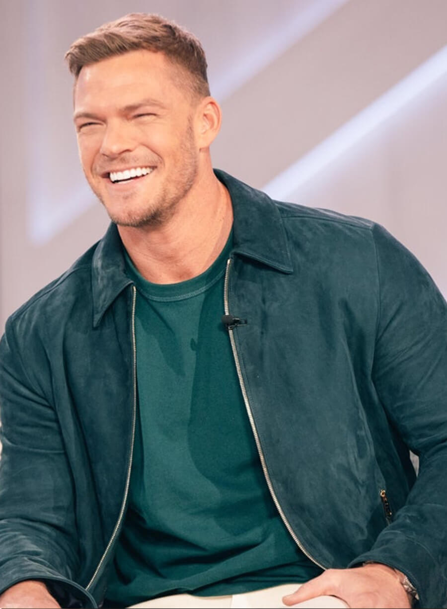 Harpoon Vince Inspired Green Leather Jacket - The Man with the Bag Style