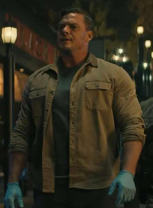 Harpoon Jack Reacher Inspired Brown Cotton Jacket - Reacher S02 Style