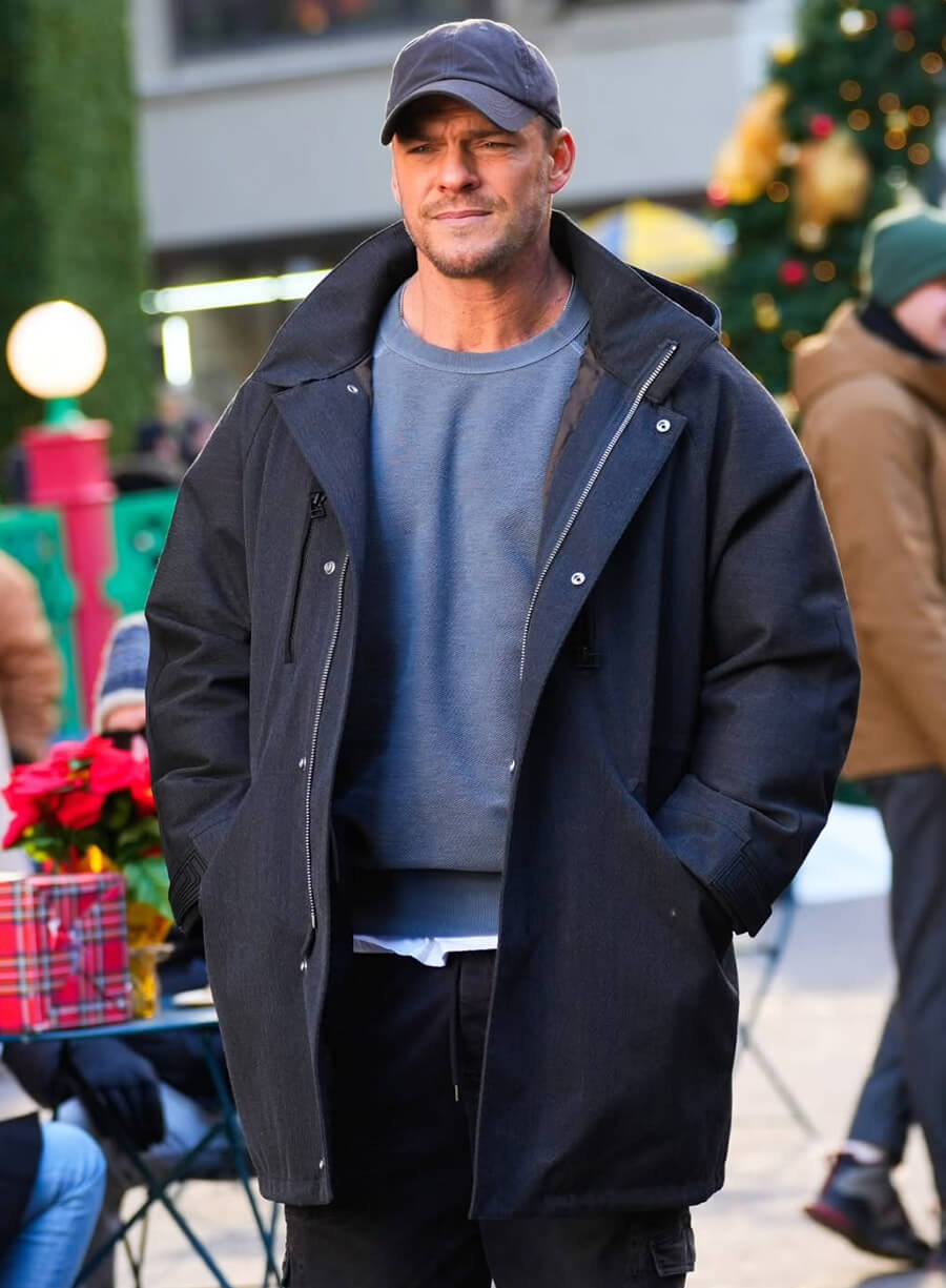 Harpoon Vince Inspired Black Leather Jacket - The Man with the Bag Style