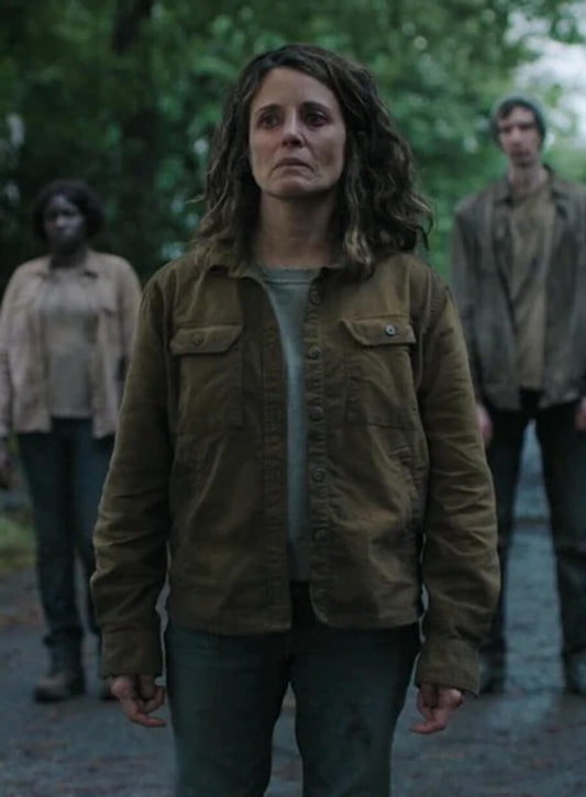 Harpoon Hanrahan Inspired Brown Cotton Fabric Cotton Jacket - The Last of Us 2 Style