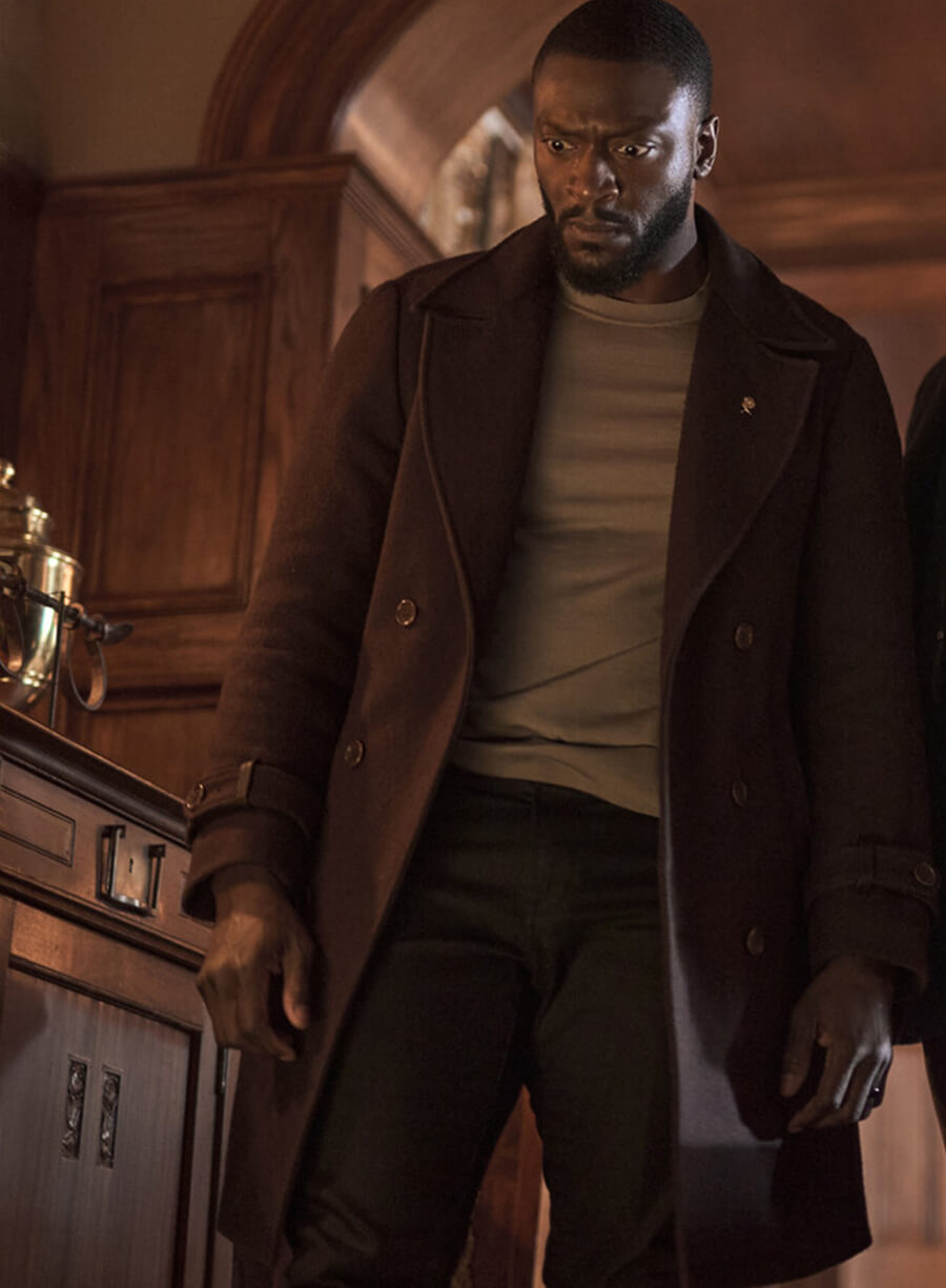 Harpoon Alex Cross Inspired Red Wool Fabric Coat - Cross S01 Style