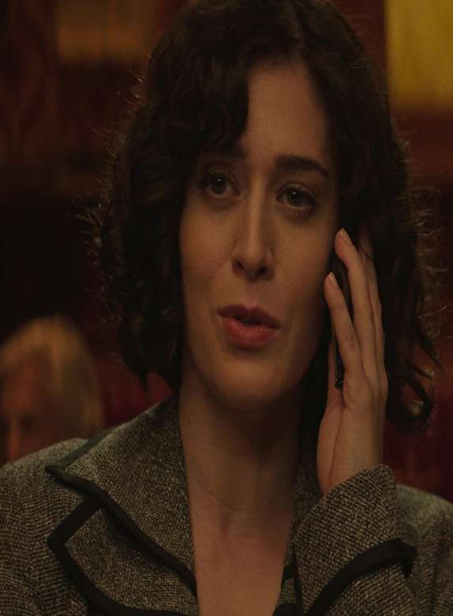 Harpoon Alex Forrest Inspired Grey Wool Fabric Wool Jacket - Fatal Attraction Style