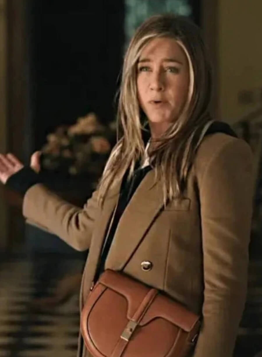 Harpoon Alex Levy Inspired Brown Coat - The Morning Show Style