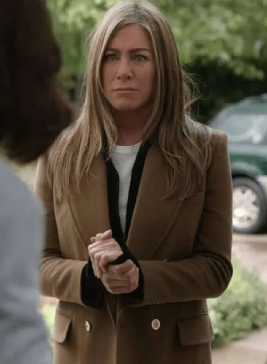Harpoon Alex Levy Inspired Brown Coat - The Morning Show Style