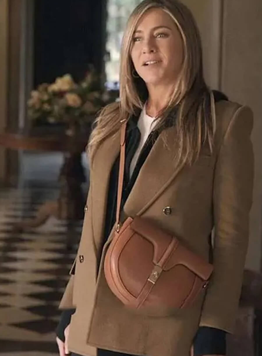 Harpoon Alex Levy Inspired Brown Coat - The Morning Show Style
