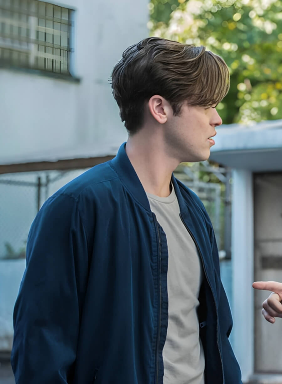 Harpoon Jack Inspired Blue Cotton Fabric Cotton Jacket - Supernatural Tv Series Style