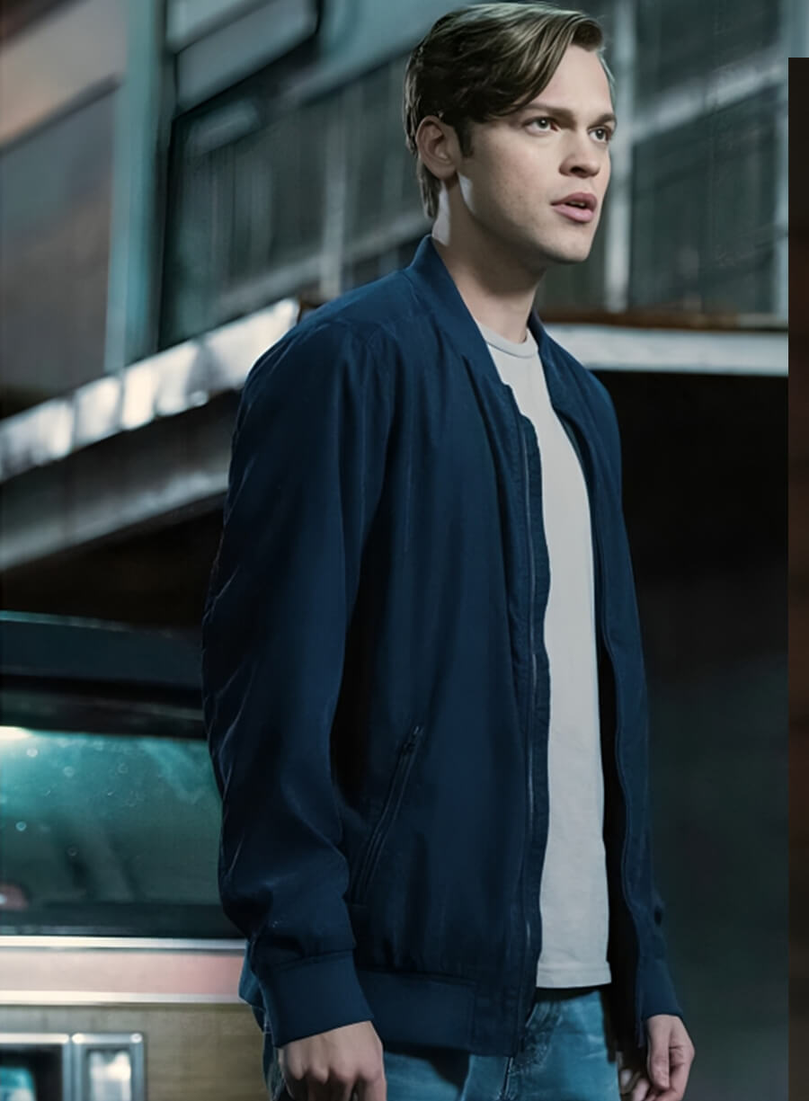 Harpoon Jack Inspired Blue Cotton Fabric Cotton Jacket - Supernatural Tv Series Style