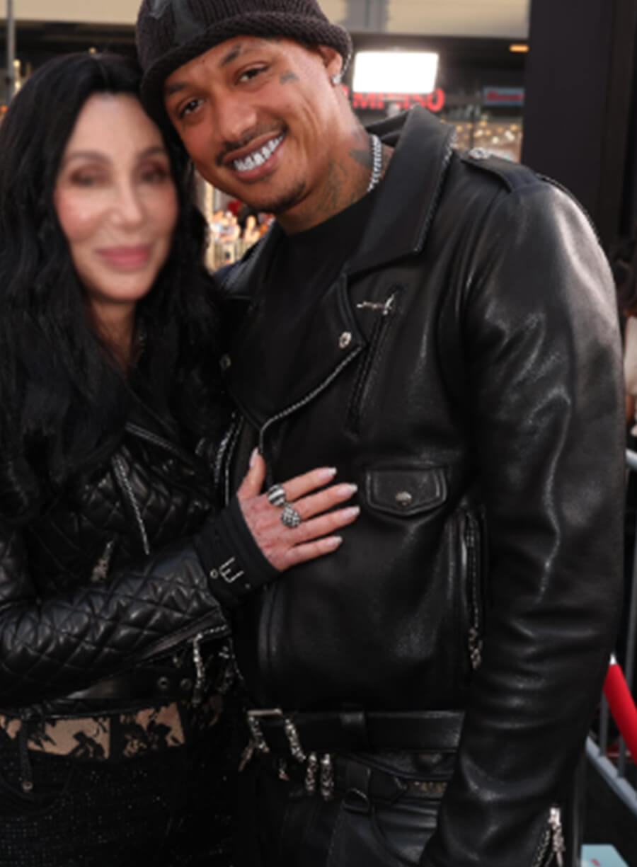 Harpoon Alexander Edwards Inspired Black Biker Jacket - The Bikeriders Premiere Style