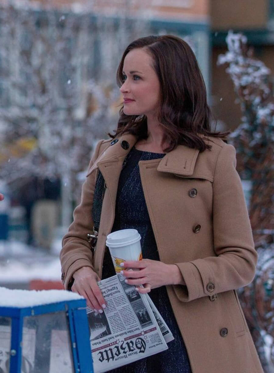 Harpoon Rory Gilmore Inspired Brown Coat - Gilmore Girls Style