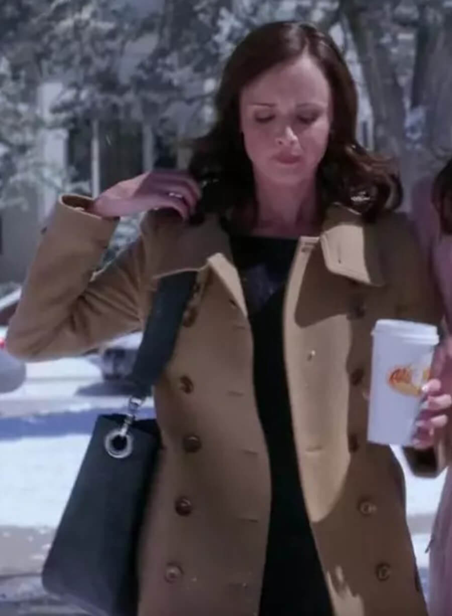 Harpoon Rory Gilmore Inspired Brown Coat - Gilmore Girls Style