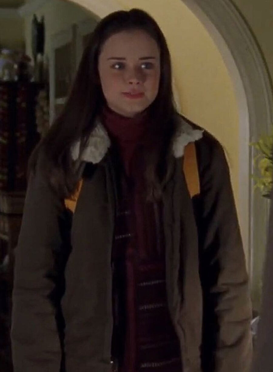 Harpoon Rory Gilmore Inspired Brown Cotton Jacket - Gilmore Girls Style