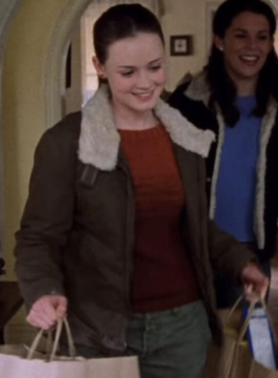 Harpoon Rory Gilmore Inspired Brown Cotton Jacket - Gilmore Girls Style