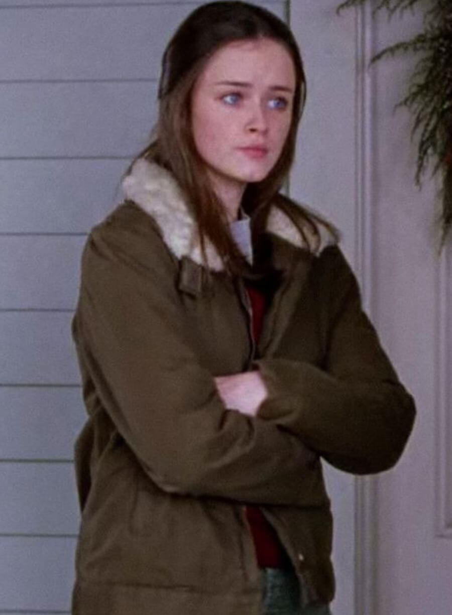 Harpoon Rory Gilmore Inspired Brown Cotton Jacket - Gilmore Girls Style