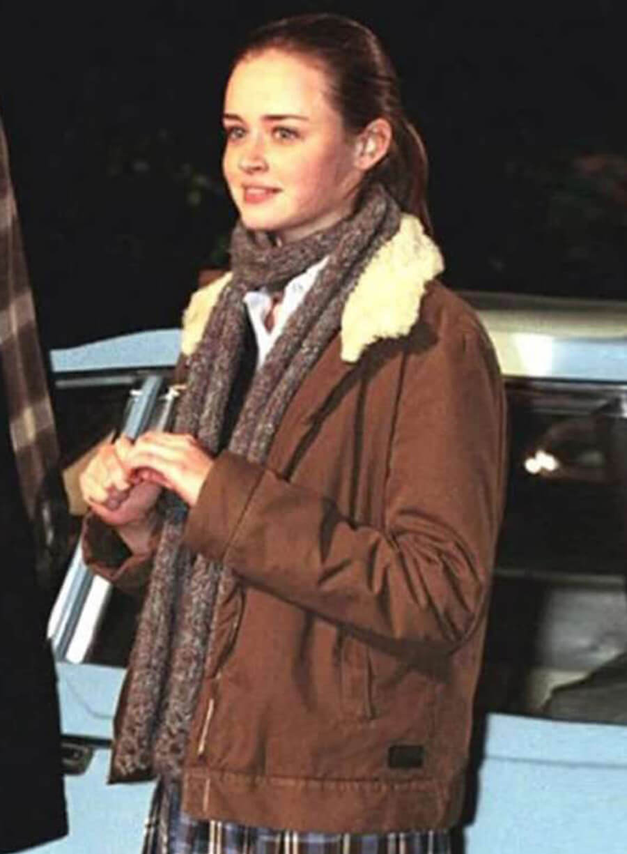 Harpoon Rory Gilmore Inspired Brown Cotton Jacket - Gilmore Girls Style