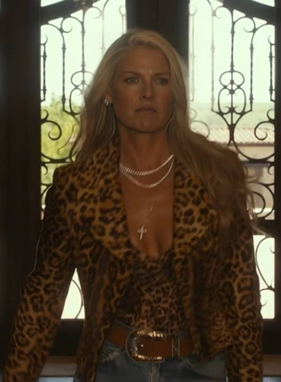 Harpoon Angela Norris Inspired Same as Image Biker Jacket - Landman Tv Series Style