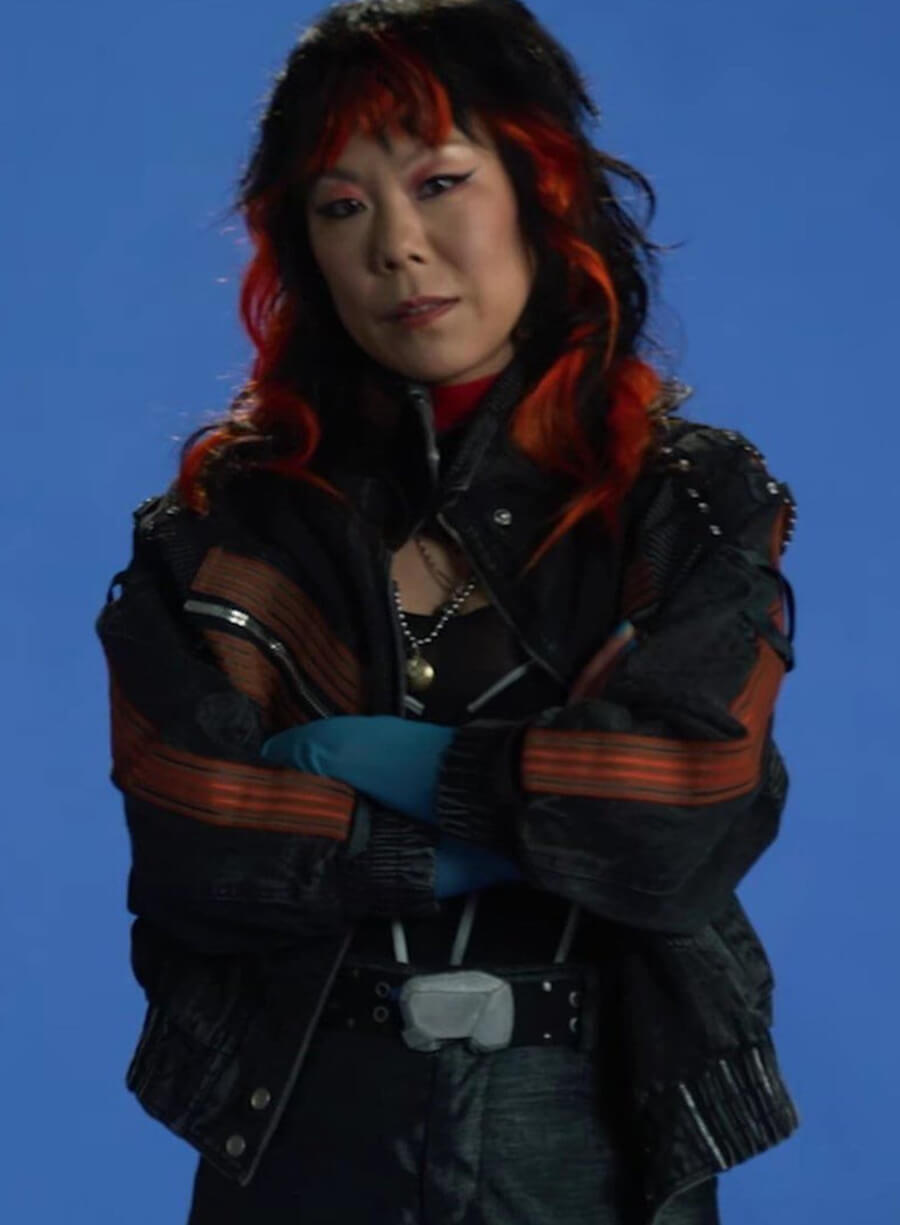 Harpoon Alice Wu-Gulliver Inspired Black Bomber Jacket - Agatha All Along Style