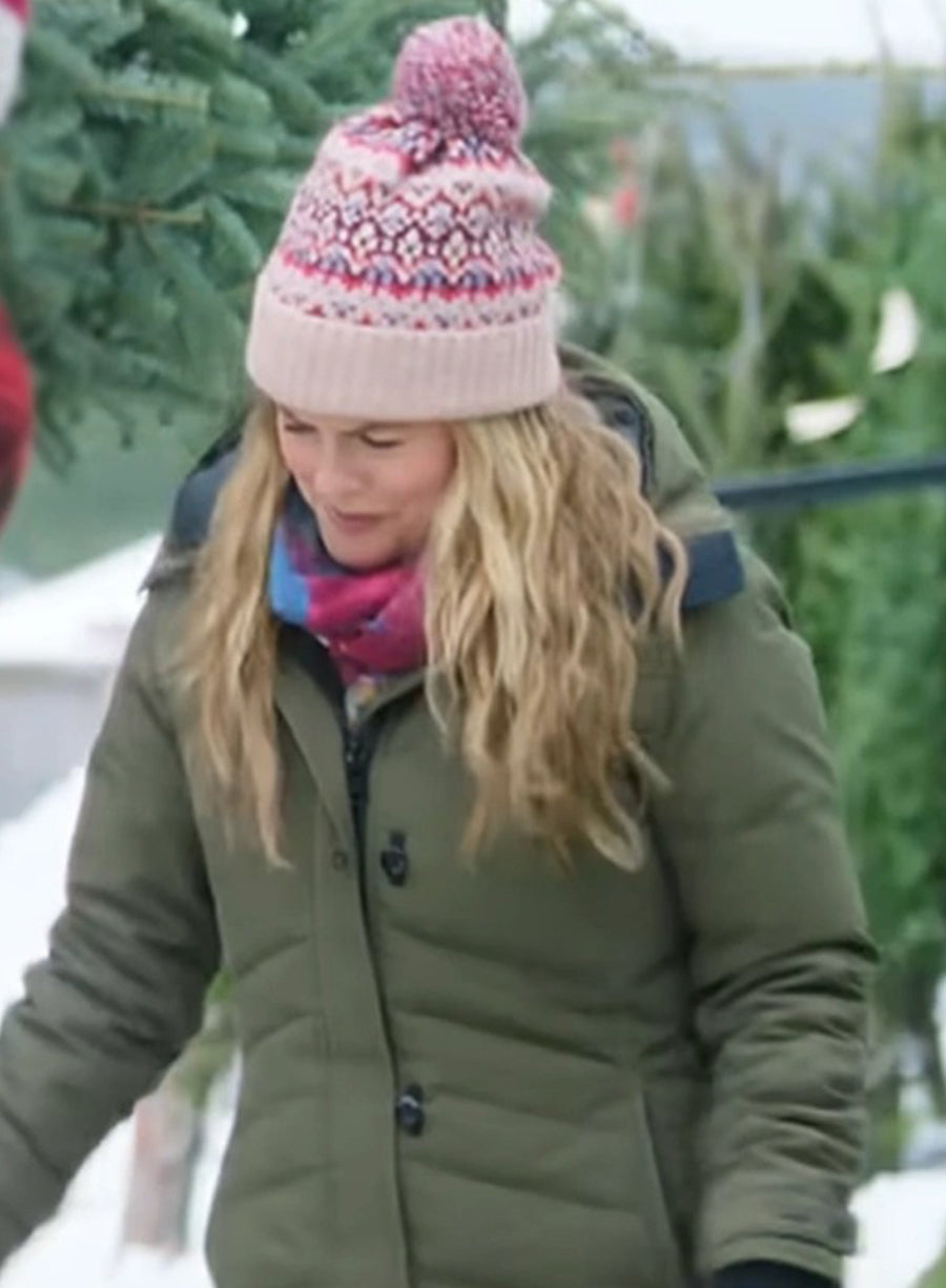 Harpoon Kate Inspired Green Cotton Fabric Hooded Jacket - A Merry Little Ex-Mas Style