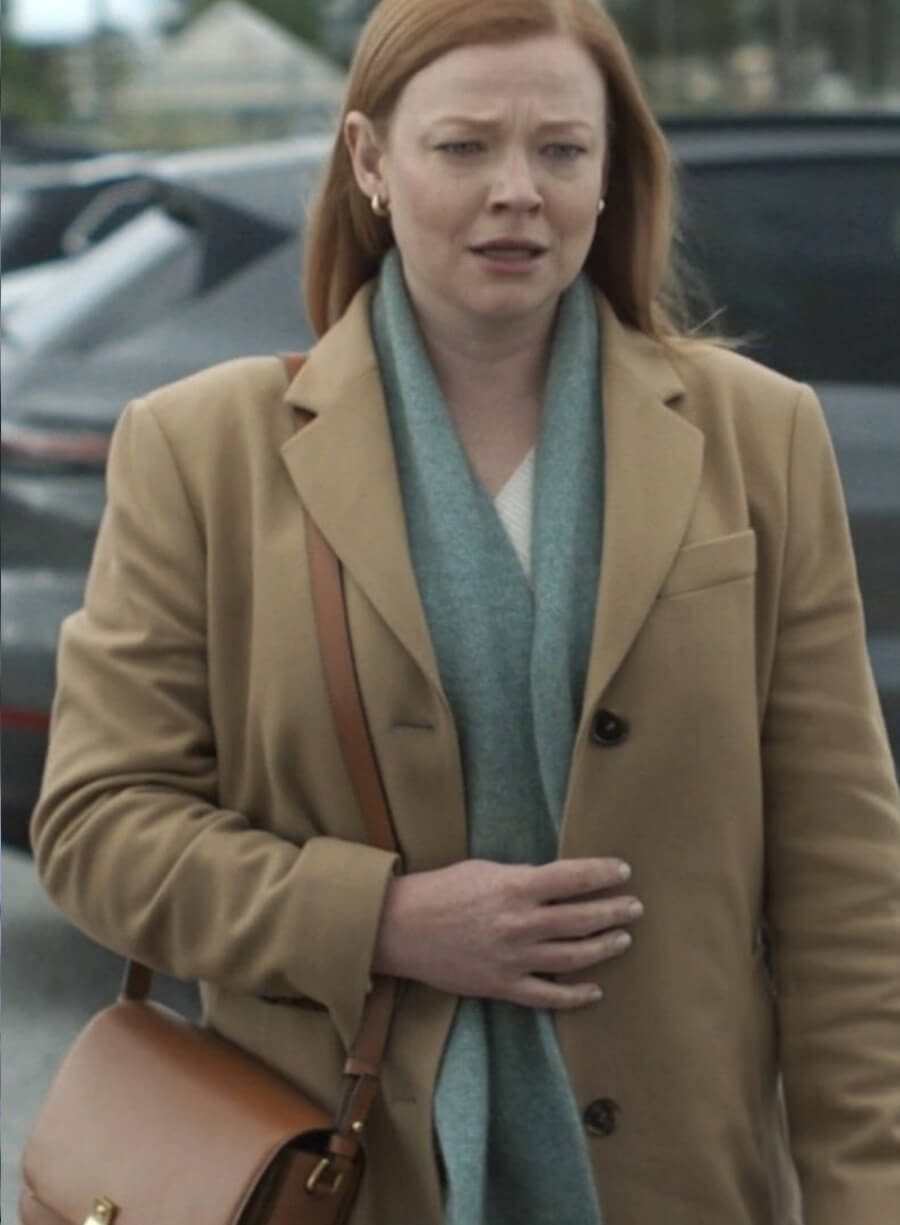 Harpoon Marissa irvine Inspired Brown Wool Fabric Coat - All Her Fault Style