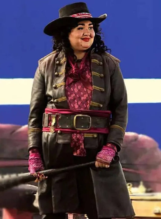 Harpoon Alvida Inspired Brown and Pink Coat - One Piece S01 Style