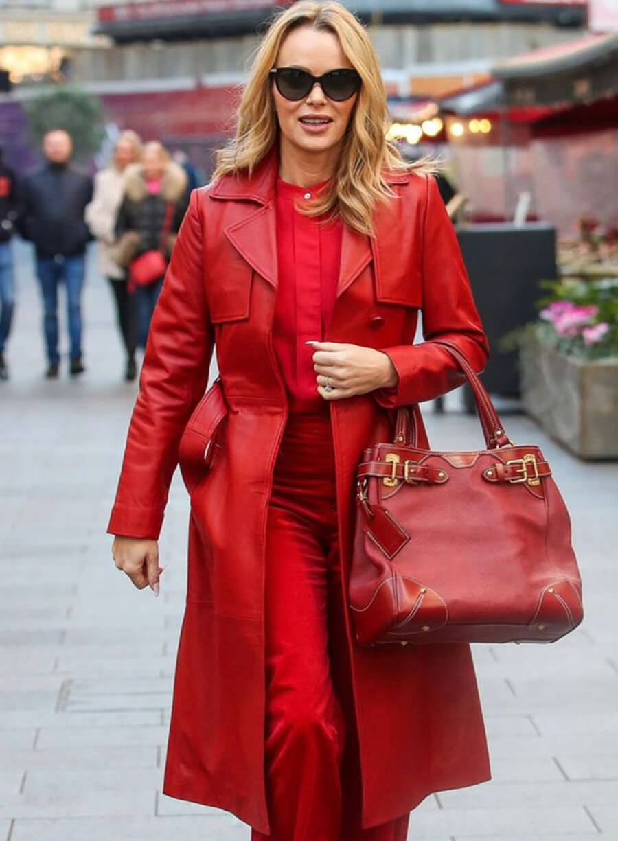 Harpoon Amanda Holden Inspired Red Coat