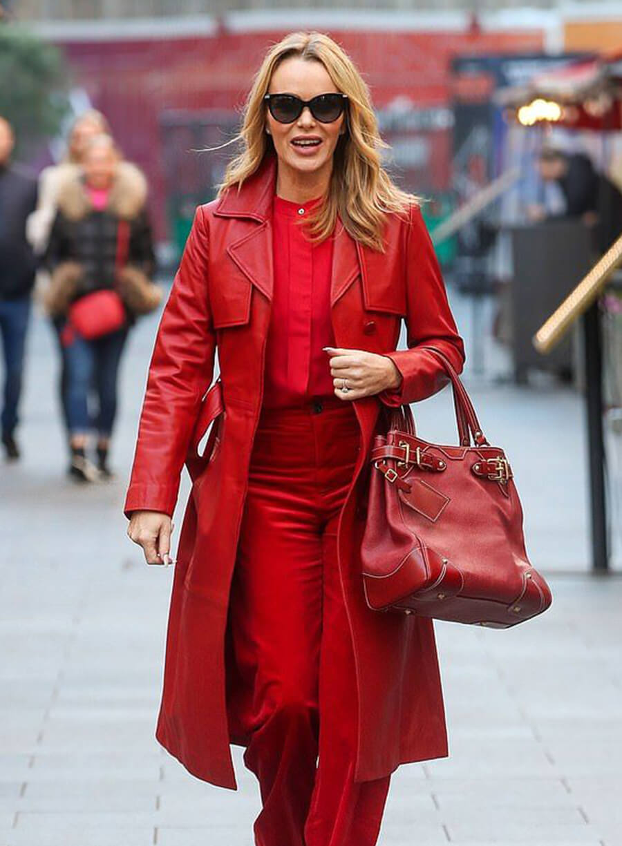 Harpoon Amanda Holden Inspired Red Coat