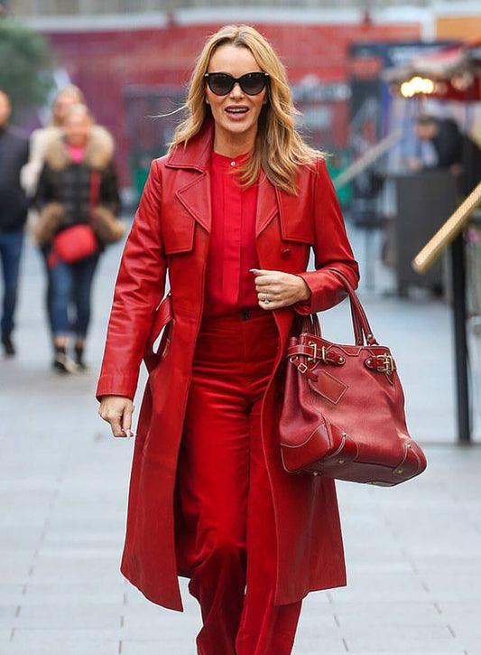 Harpoon Amanda Holden Inspired Red Coat
