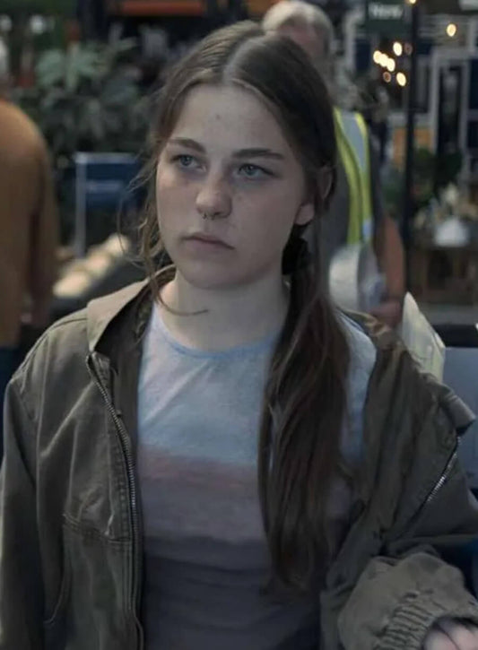 Harpoon Manda Miller Inspired Brown Hooded Jacket - Adolescence 2025 Style