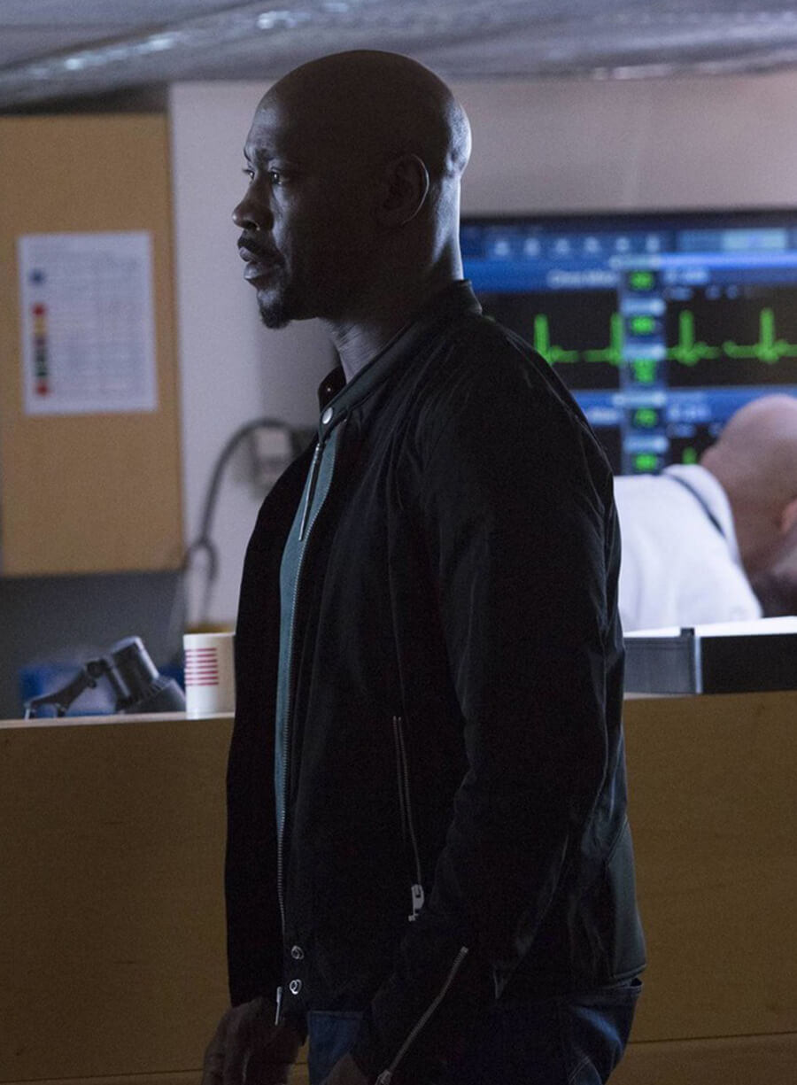 Harpoon Amenadiel Inspired Black Cotton Jacket - Lucifer S02 Style
