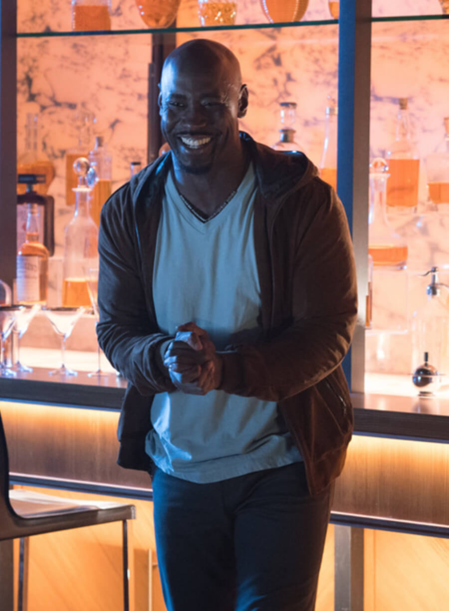 Harpoon Amenadiel Inspired Brown Hooded Jacket - Lucifer S03 Style