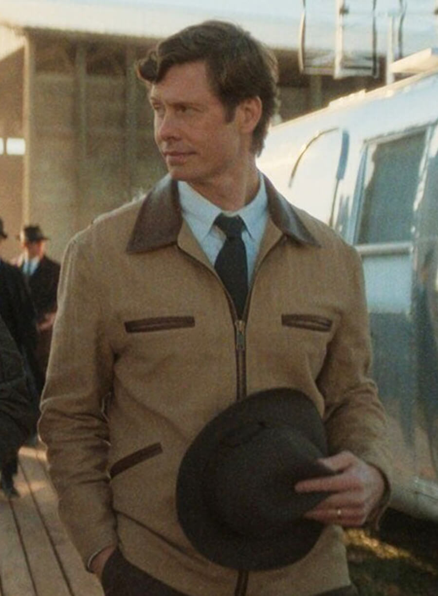 Harpoon Bill Randa Inspired Brown Cotton Jacket - Monarch Legacy Of Monsters Style