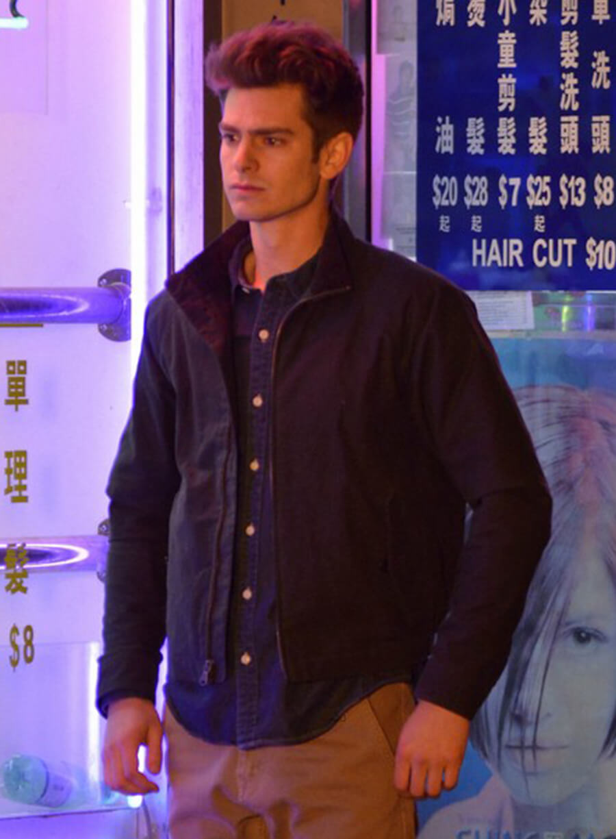 Harpoon Peter Parker Inspired Black Cotton Fabric Cotton Jacket - The Amazing Spider-Man Style