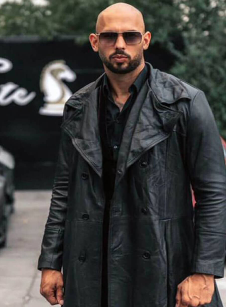 Harpoon Andrew Tate Inspired Black Coat