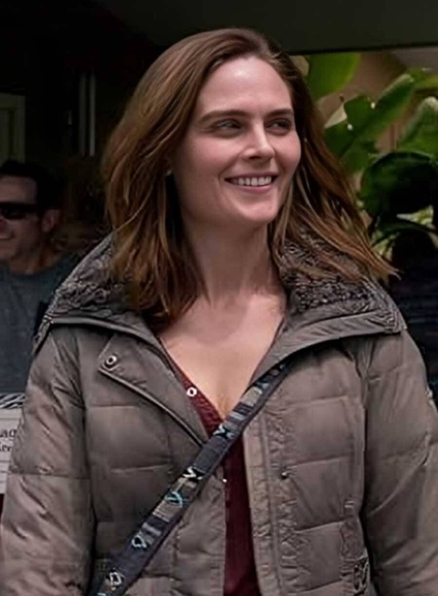 Harpoon Angela Inspired Black Fleece Fabric Bomber Jacket - Animal Kingdom Style