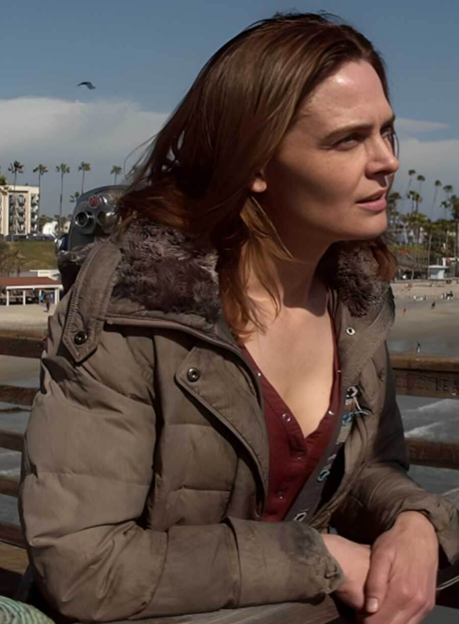 Harpoon Angela Inspired Black Fleece Fabric Bomber Jacket - Animal Kingdom Style