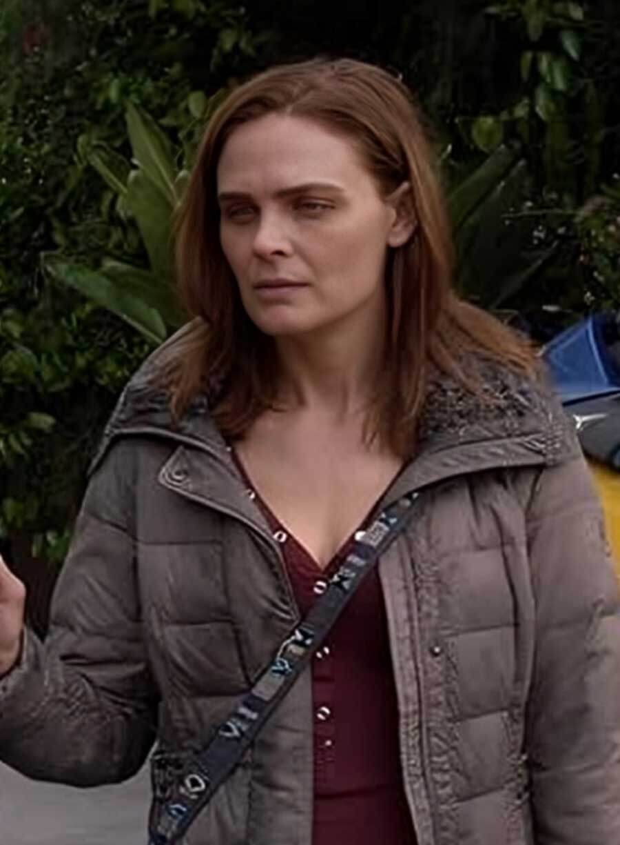 Harpoon Angela Inspired Black Fleece Fabric Bomber Jacket - Animal Kingdom Style