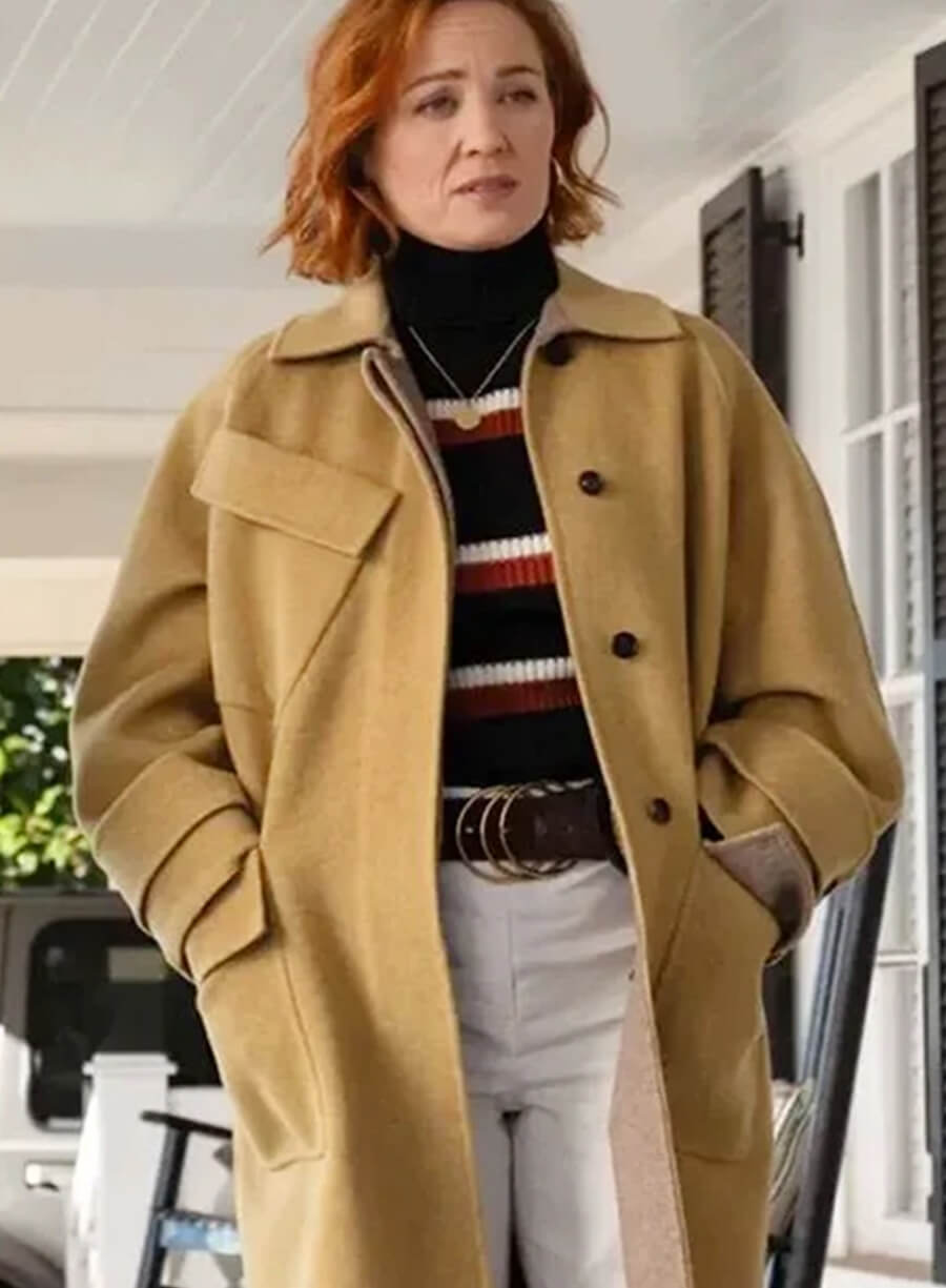 Harpoon Angie Polaski Inspired Brown Coat - Will Trent S03 Style
