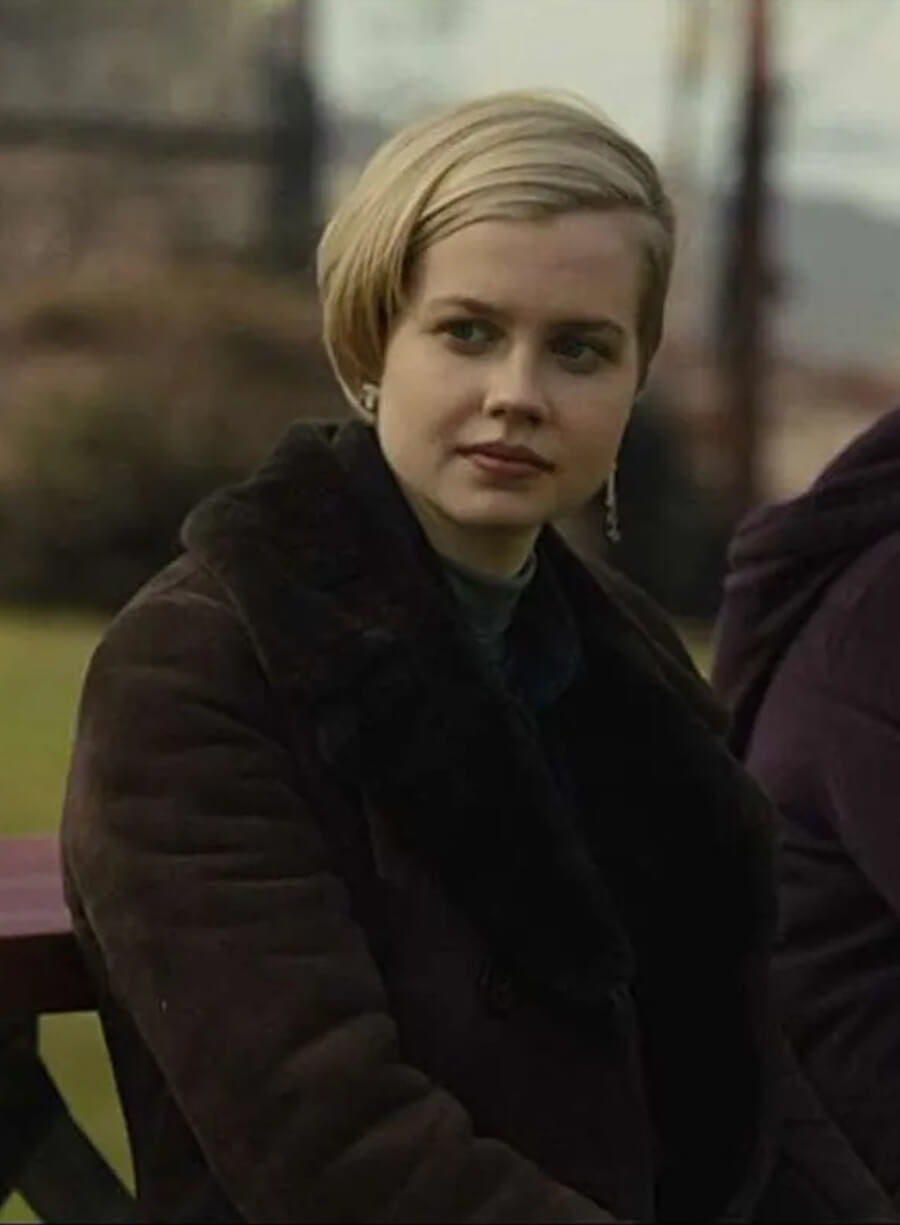 Harpoon Siobhan Sheehan Inspired Brown Coat - Mare of Easttown Style