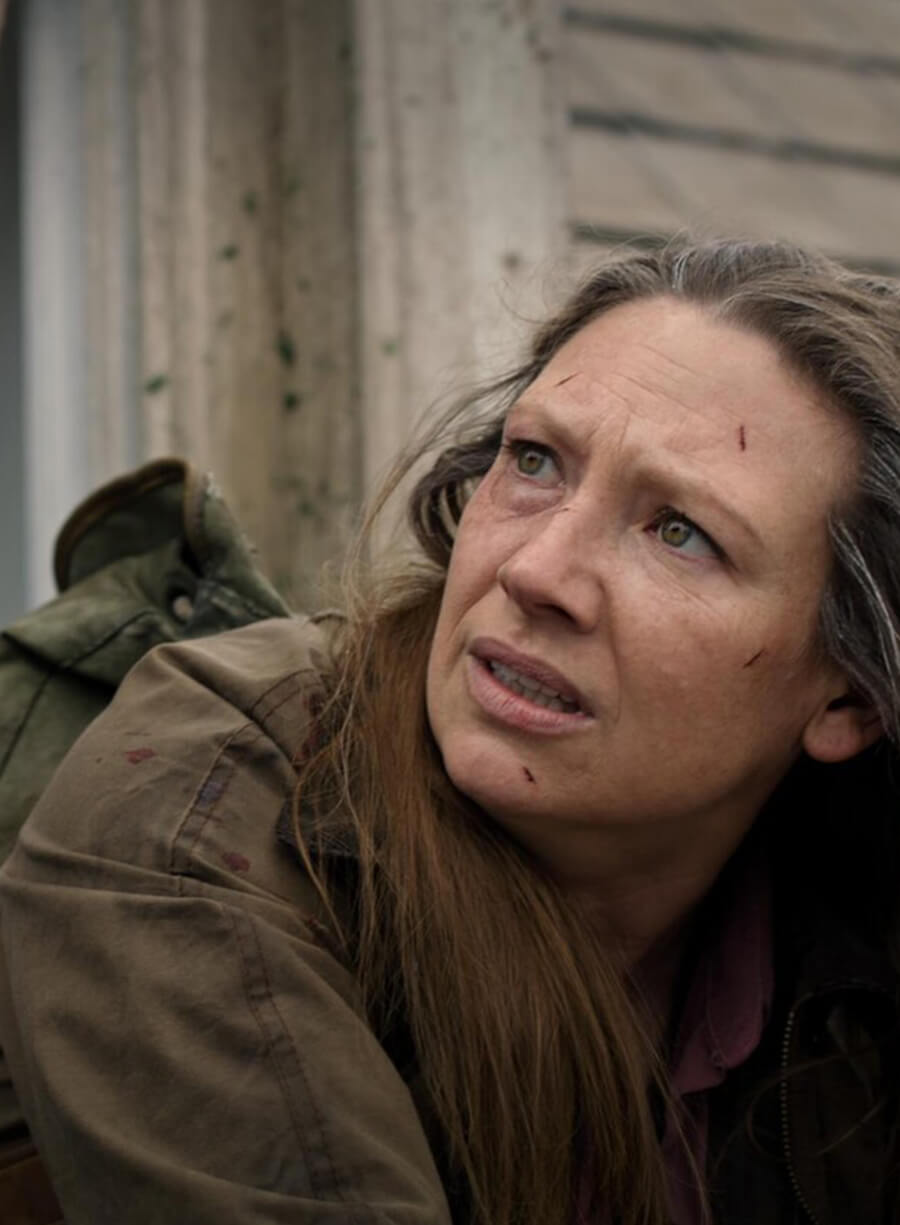 Harpoon Theresa 'Tess' Servopoulos Inspired Brown Cotton Fabric Cotton Jacket - The Last of Us Style