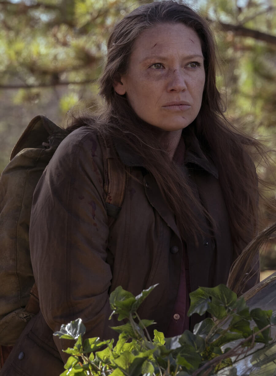 Harpoon Theresa 'Tess' Servopoulos Inspired Brown Cotton Fabric Cotton Jacket - The Last of Us Style